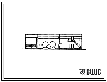 Фасады Типовой проект 412-2-48.87 Цех сухого обезжиренного молока мощностью 1,75 т готового продукта в смену