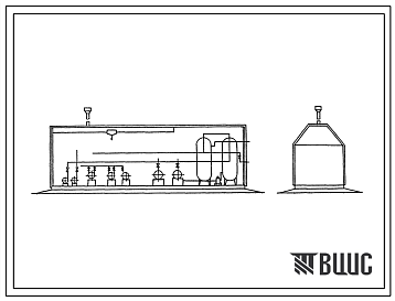Фасады Типовой проект 402-22-56.86 Автоматическая насосно-пневматическая установка (АНПУ-25)