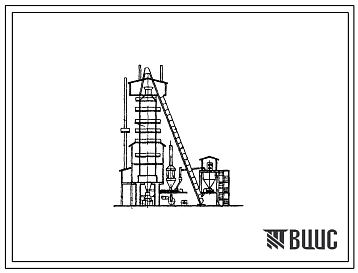 Фасады Типовой проект 409-22-24 Известковый цех производиетльностью 65 тыс.т в год с шахтными известеобжигательными печами, работающими на природном газе.