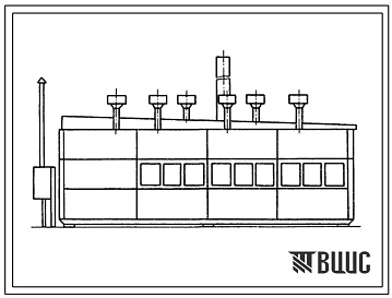 Фасады Типовой проект 402-2-46 Котельная на 3 котла Е-1/9Г производительностью 1,5 Гкал/ч