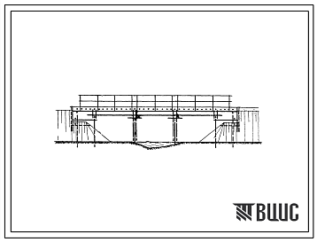 Фасады Типовой проект 401-2-13 Деревянные мосты под железные дороги колеи 750 мм