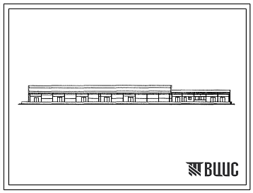 Фасады Типовой проект 701-4-67с Холодильник для хранения фруктов (с помещениями Б-2) емкостью 3000 т фруктов (4000 т овощей) с возможностью расширения до 6000 т