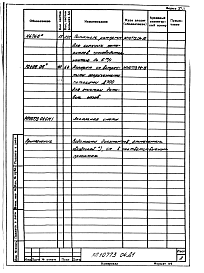 Состав альбома. Проект 10773,04 СушилоАльбом 1 Рабочие чертежи сушила.