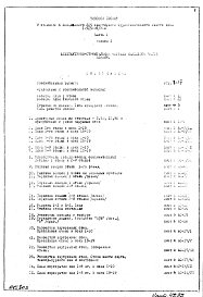 Состав альбома. Типовой проект 1-515-06/9ЮЛЧасть 1 Раздел 1 Архитектурно-строительные чертежи надземной части здания