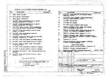 Состав альбома. Типовой проект П3-1/16-П3-2/16АС 4 Архитектурно-строительные решения надземной части