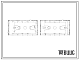 Фасады Шифр 229-61 Типовой проект Схема расстановки спортивного оборудования в залах(1961г.)